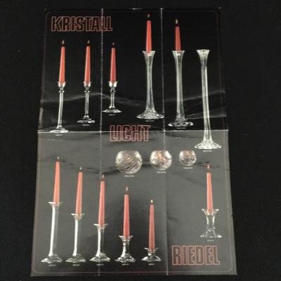 Lot 241 - Riedel Candle Holders