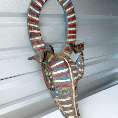 Lot 41: West African Antelope Spirit Mask 19th - 20th Century