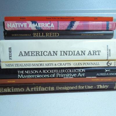 Lot 25: Native American and Indigenous Art Book Lot 