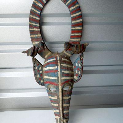 Lot 41: West African Antelope Spirit Mask 19th - 20th Century