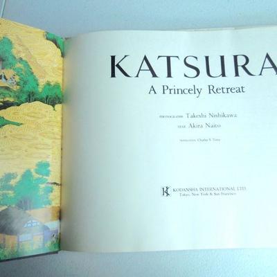 Lot 33: "Katsura- A Princely Retreat" by Akira Naito 1984 Book