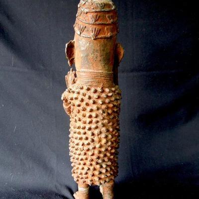 Lot 79: Metal Textured Effigy North Africa 19th - 20th Century