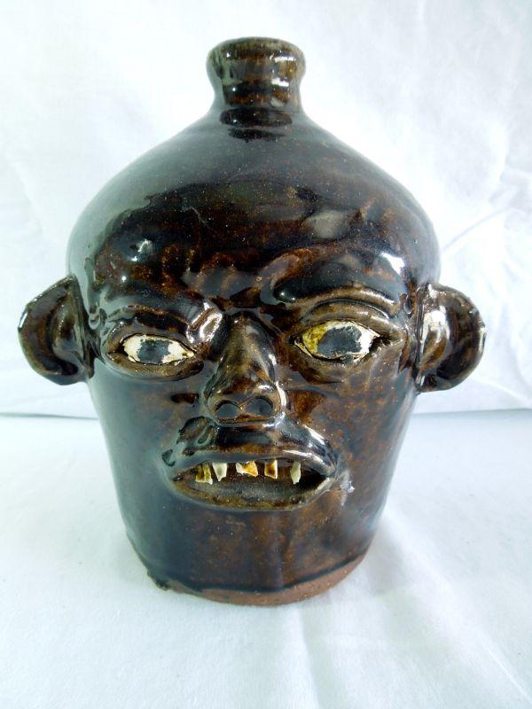 Lot 172 Matthew Hewell Face Jug Pottery Gillsville, GA