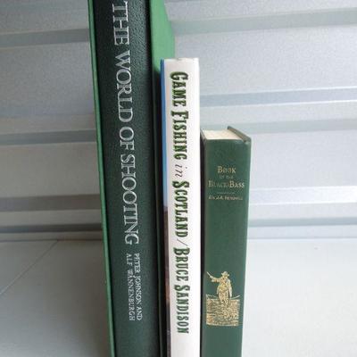 Lot 38: Specialty Sporting Books Including "World of Shooting"