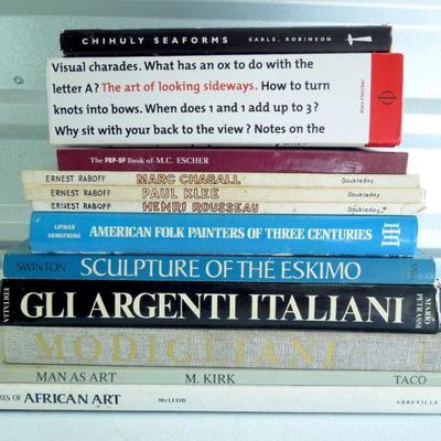 Lot 86: Mixed Lot of Art Books