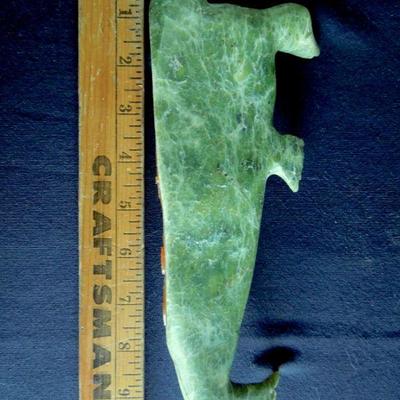 Lot 102: Inuit Serpentine Stone Seal Carving #2