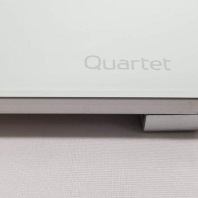 Quartet Glass Dry-Erase Desktop Computer Pad, 18