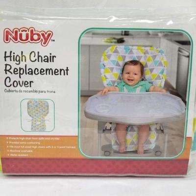 Nuby High Chair Replacement Cover - Triangles - New