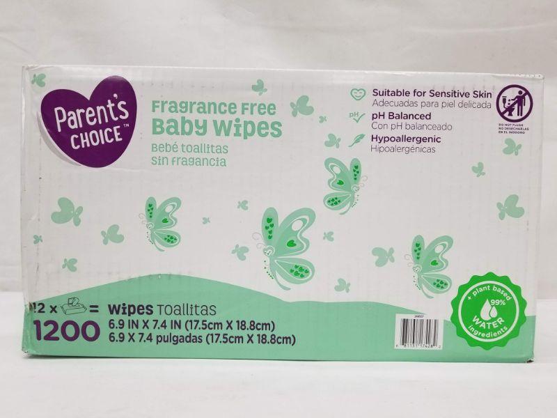 parents choice wipes 1200