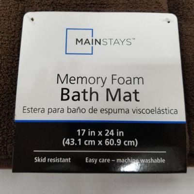 Mainstays Memory Foam Bath Mat - 17