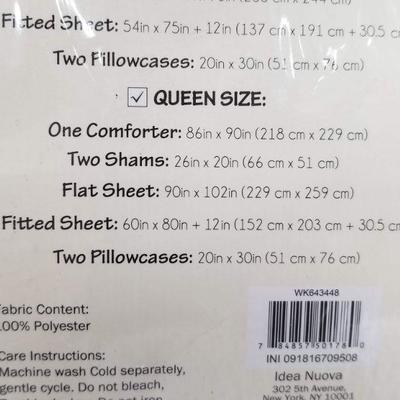 American Original 7pc Comforter Set - Idea Nuova - New