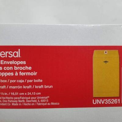 Universal Clasp Envelopes - 6.5