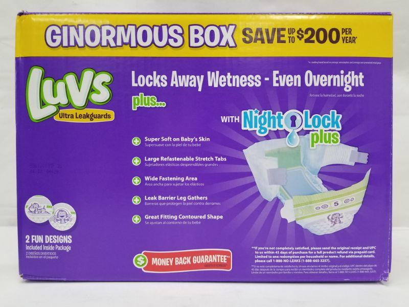 Luvs with Ultra Leakguards Size 5 Diapers