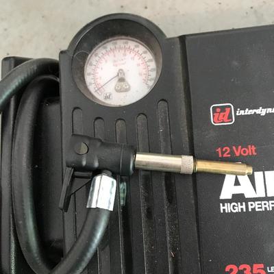 Lot 62 - Portable Air Pump and More Automotive Accessories