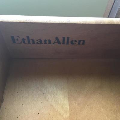 Lot 23 - Ethan Allen Secretary Hutch