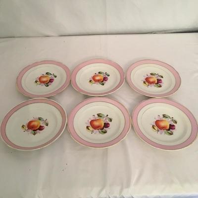Lot 69 - Fruit Design Plates