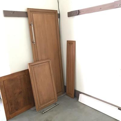 Lot 60 - Cabinet Doors, Pulls, and Marble