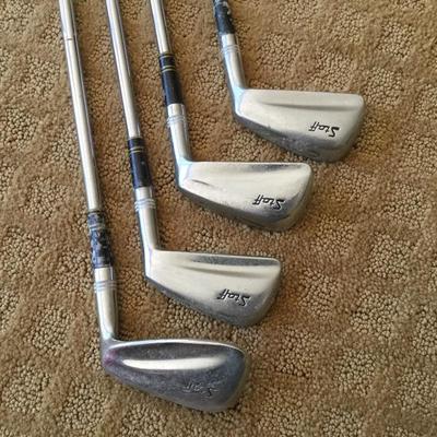 Lot 78 - Golf Bag and Irons 