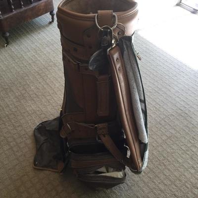 Lot 78 - Golf Bag and Irons 