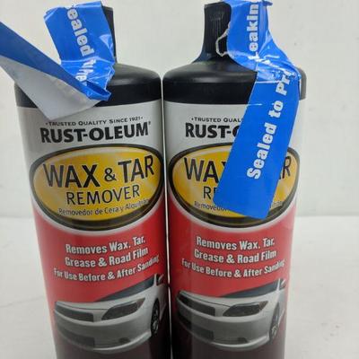 Rust-Oleum Wax & Tar Remover, Set of 2 - New