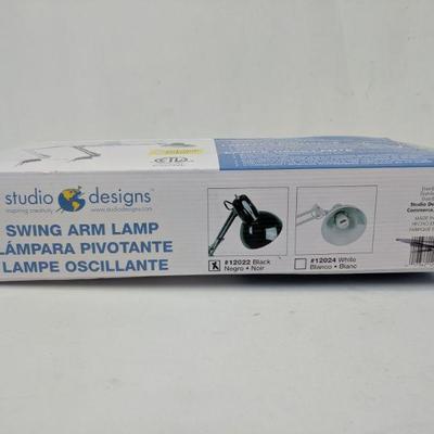 Studio Designs, Swing Arm Lamp (13W CFL Bulb Included) - New