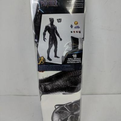 Marvel Black Panther 18 Wall Decals - New