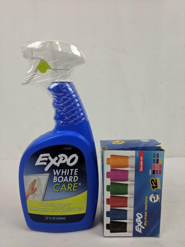 Expo Whiteboard Care, Expo Colorful Dry Erase Markers New