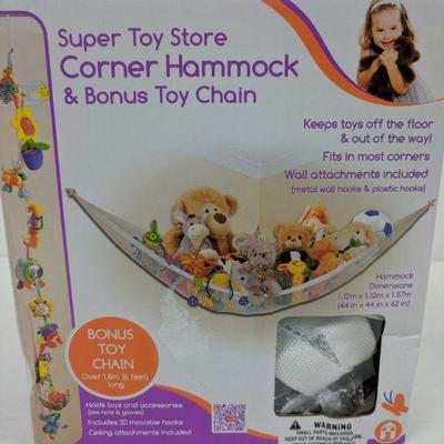 Super Toy Store Corner Hammock & Chain - New, Damaged Box