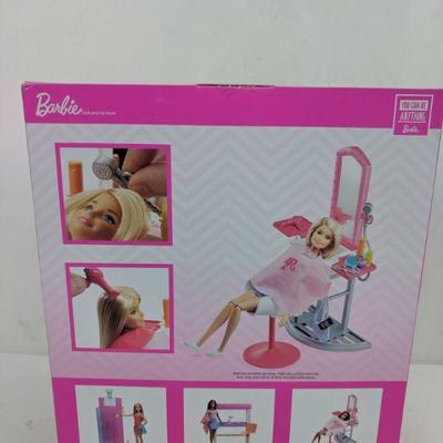 Barbie Salon With Furniture - New