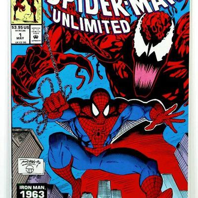 SPIDER-MAN UNLIMITED #1 Maximum Carnage Part 1 - 1993 Marvel Comics NM+
