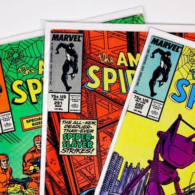 AMAZING SPIDER-MAN #289 #291 #292 Marvel Comics 1987 High Grade VF/NM