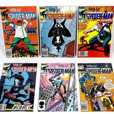 WEB OF SPIDER-MAN #5 8 9 10 11 12 Marvel Comics 1985/86 - VF/NM