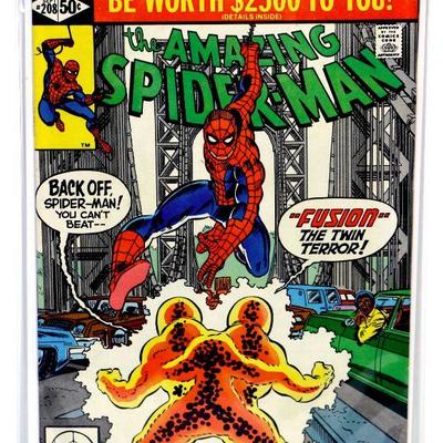 AMAZING SPIDER-MAN #208 Bronze Age Comic Book 1980 Marvel Comics VF/NM