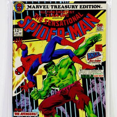 SENSATIONAL SPIDER-MAN - MARVEL TREASURY EDITION #27 Marvel Comics 1980 VF/NM