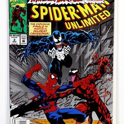 SPIDER-MAN UNLIMITED #2 Maximum Carnage Part 14 VENOM - 1993 Marvel Comics NM