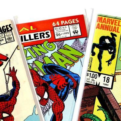 AMAZING SPIDER-MAN ANNUAL #18 #23 #26 Marvel Comics 1984/1989/1992 VF/NM