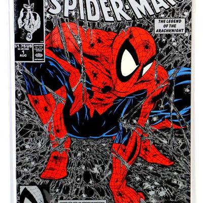 SPIDER-MAN #1 Silver Variant Todd McFarlane Cover 1990 Marvel Comics NM