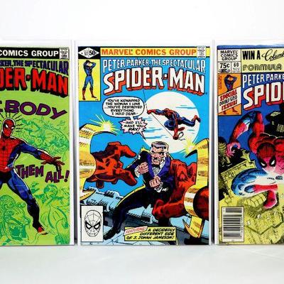 PETER PARKER SPECTACULAR SPIDER-MAN #33 34 41 44 57 60 Marvel Comics 1979/81