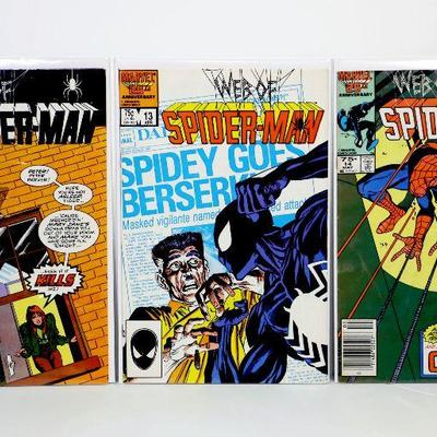 WEB OF SPIDER-MAN #12 13 14 16 17 19 Marvel Comics 1986 - VF/NM