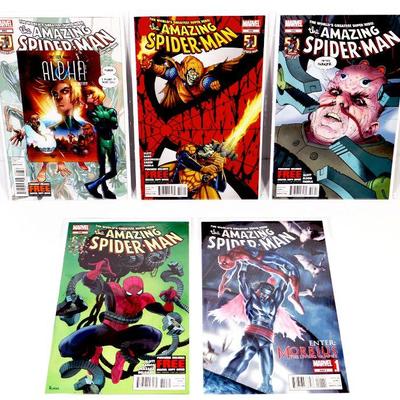 AMAZING SPIDER-MAN #693 696 698 699 699.1 - Marvel Comics 2012/2013 - NM