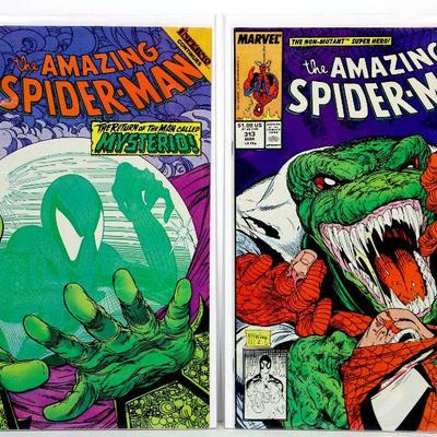 AMAZING SPIDER-MAN #311 #313 Todd McFarlane Art 1989 Marvel Comics VF/NM