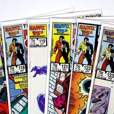 PETER PARKER SPECTACULAR SPIDER-MAN #117-119 #121-123 Marvel Comics 1986/87