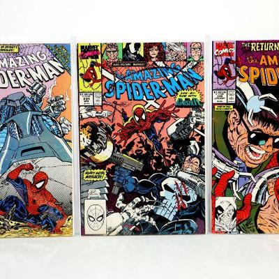AMAZING SPIDER-MAN #329 #331 #332 - Marvel Comics 1990 - VF/NM