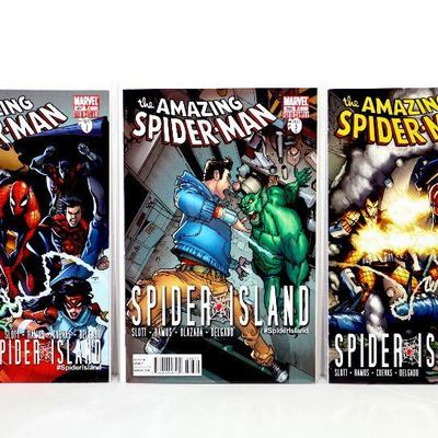 AMAZING SPIDER-MAN #667 668 669 672 673 Spider Island Marvel Comics 2011 NM