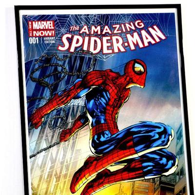 AMAZING SPIDER-MAN #1 Variant Original Comic Art Print Signed by Neal Adams