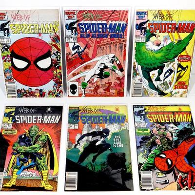 WEB OF SPIDER-MAN #20 23 24 25 26 27 Marvel Comics 1986/87 - VF/NM
