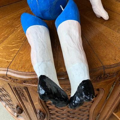 314:   Vintage Mexican Paper Mach'e Doll 