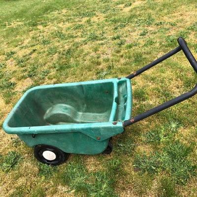 228:  Garden Wheelbarrow, Garden Tools and Chemicals