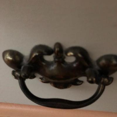 109:  Painted Colonial Dresser