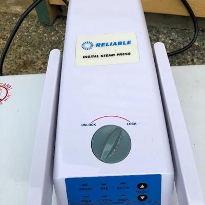 319:  Reliable Digital  Steampress Iron and Home Touch Wand Steamer